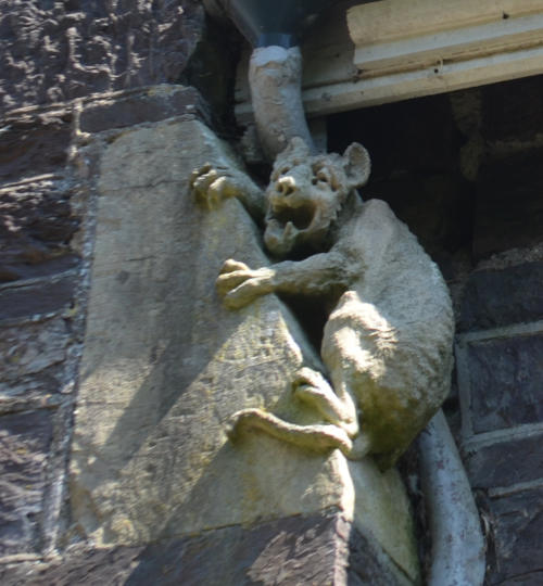 One of the Gargoyles of Thorncliffe, Monkstown, Co.Cork